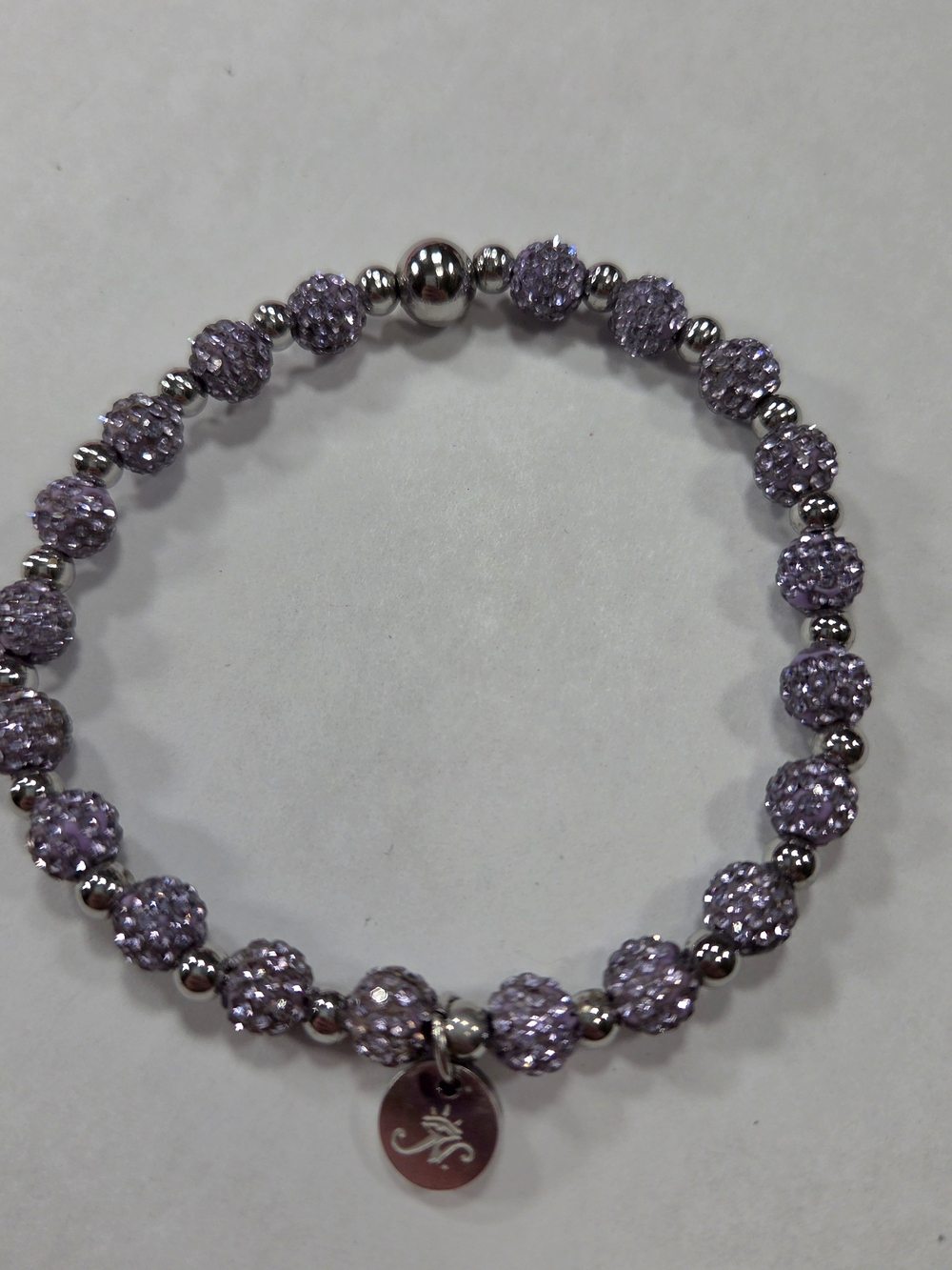 🆕️ NOGU Lilac Purple Crystal Kikiballa Bracelet